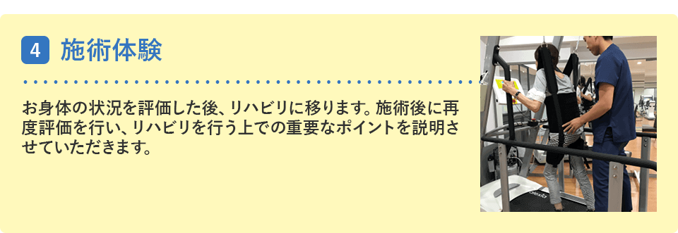 4.施術体験